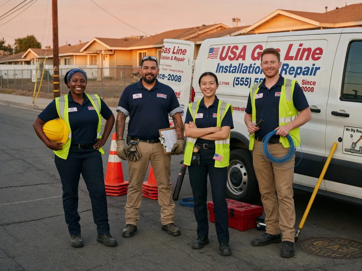 Gas Line Installation company in Spiceland, IN